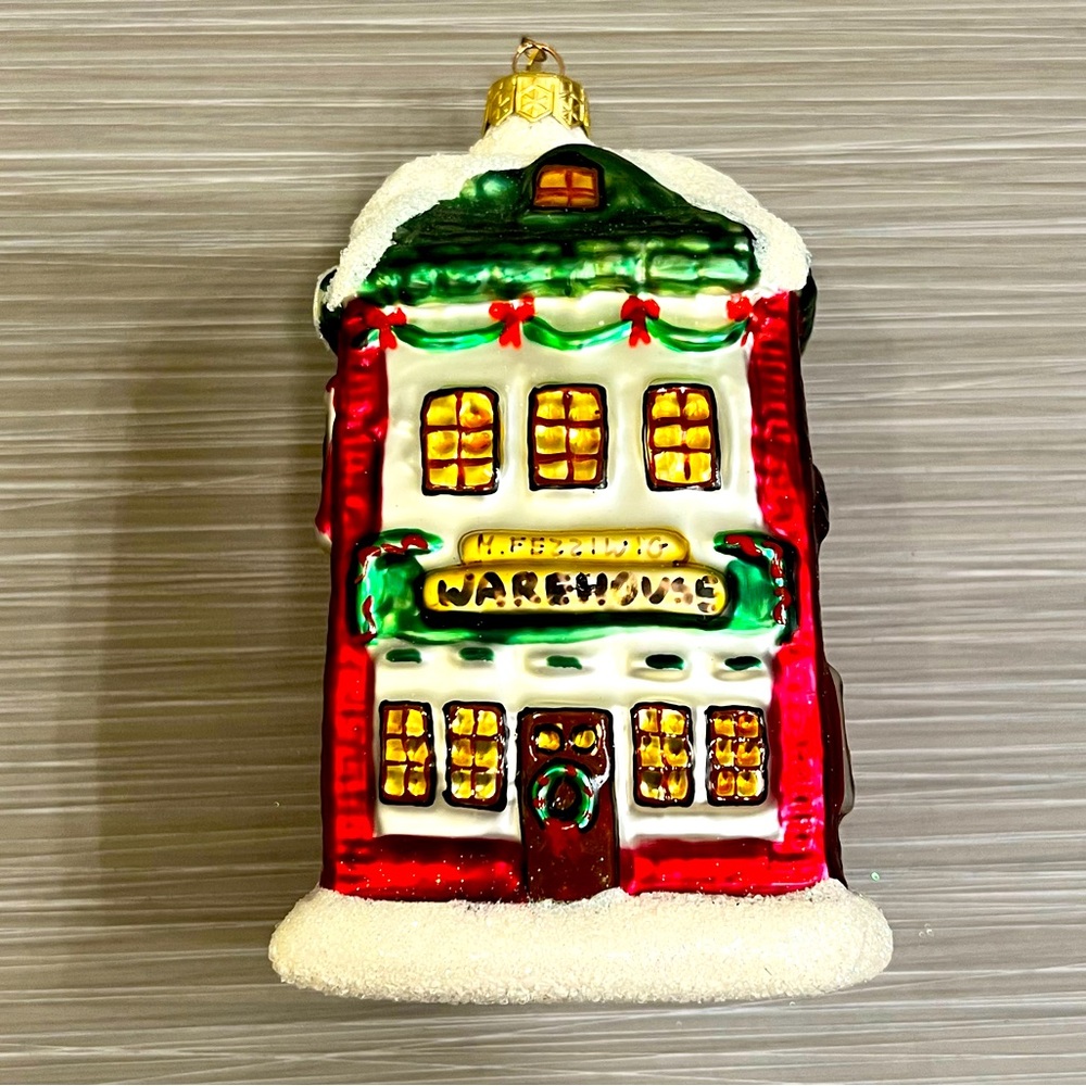 Department 56 “Fezziwig’s Warehouse” Dickens’ Village Series Ornament